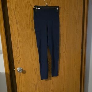 Members Mark Navy Blue High-Waisted Leggings